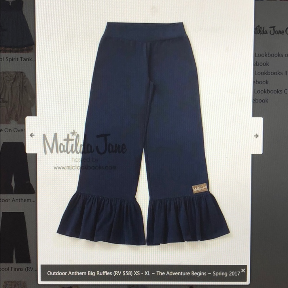 Outdoor Anthem Big Ruffles (Navy)